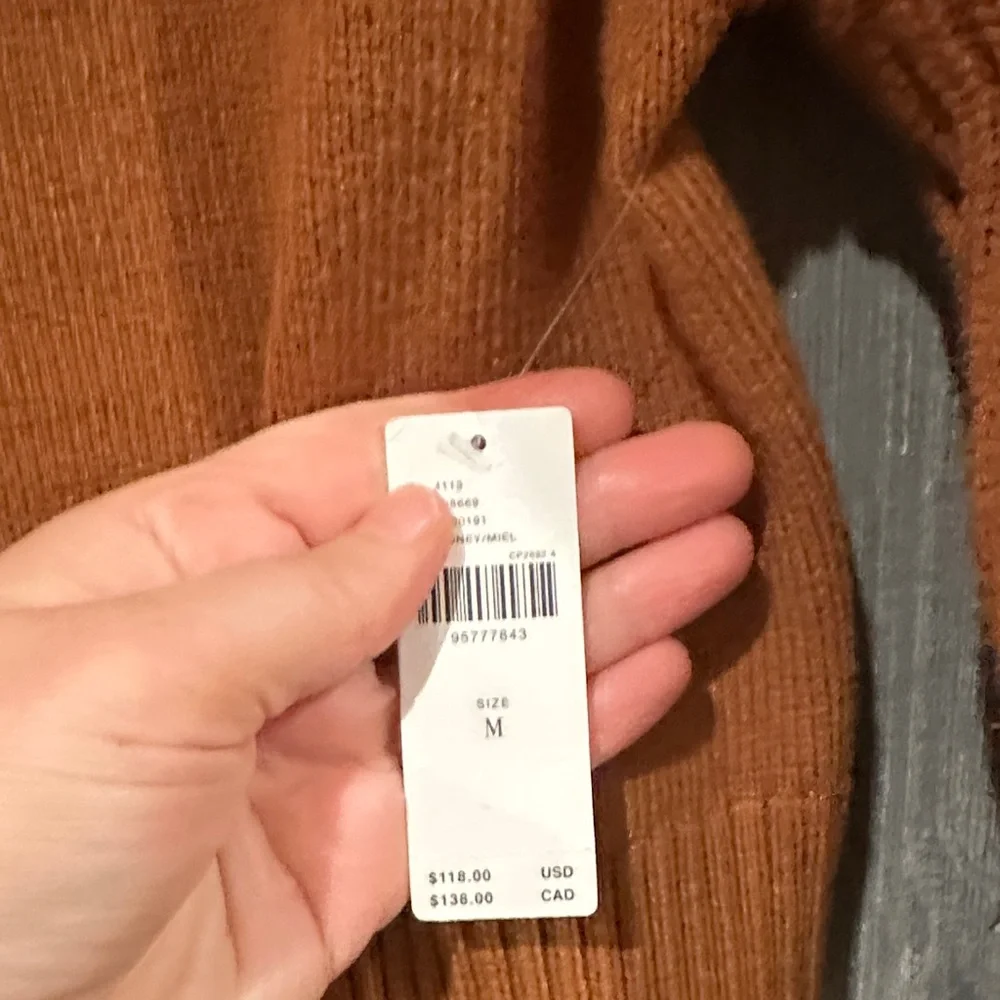 Anthropologie Maeve copper bubble sleeve - Picture 3 of 4